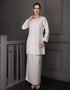BAJU KURUNG PAHANG MODEN GIANNA (OFF WHITE)